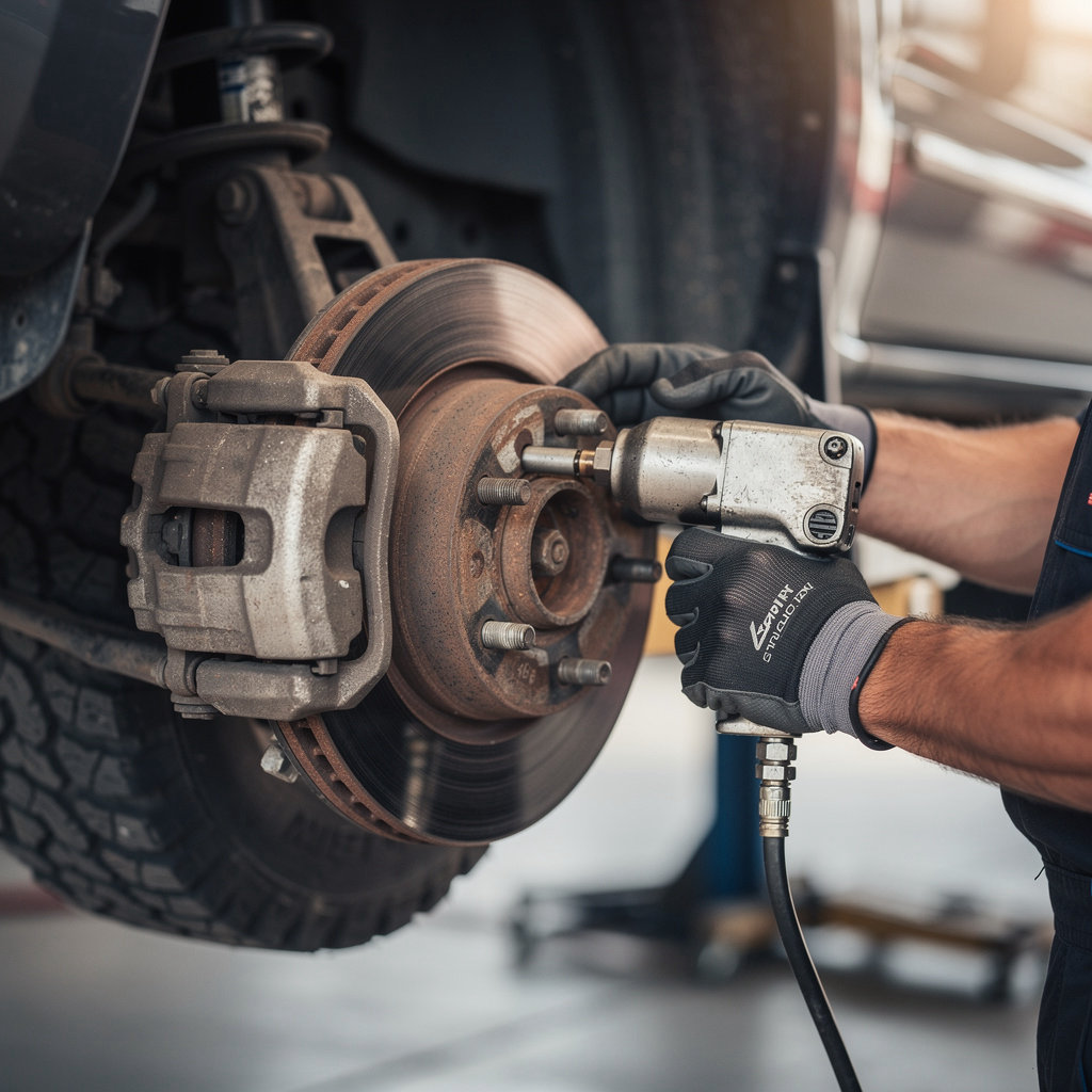 James Automotive Services expert mechanic performing specialized truck repair in San Diego